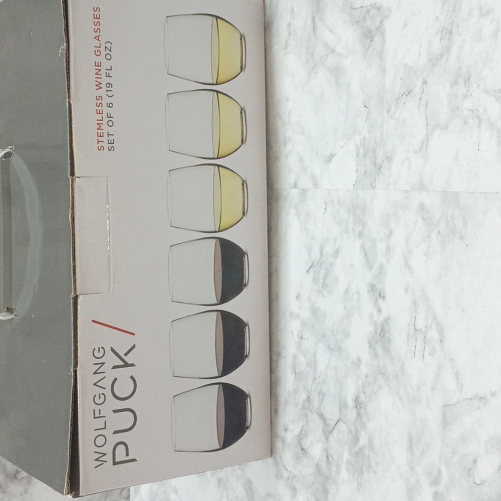 Wolfgang Puck - Stemless Wine Glasses